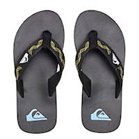 Žabky Quiksilver Molokai Stitchy Youth black/black/green 2023