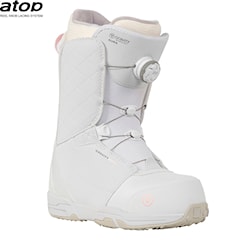 Boty na snowboard Gravity Aura Atop white 2026