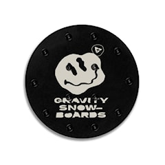 Snowboard Stomp Pad Gravity Smile Mat black/stone