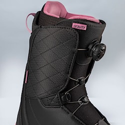 Boty na snowboard Gravity Aura Atop black/rose 2025