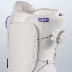 Boty na snowboard Gravity Aura Atop white/lavender 2025