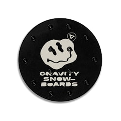 Snowboard Stomp Pad Gravity Smile Mat black/stone