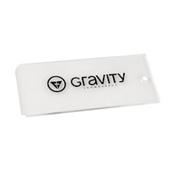 Wax Scraper Gravity Wax Scraper clear