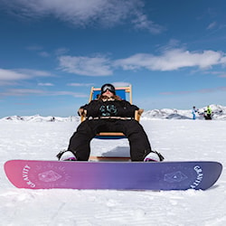 Snowboard Gravity Sirene Black 2024