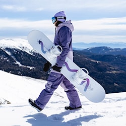 Snowboard Gravity Sirene White 2025