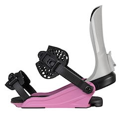 Vázání na snowboard Gravity Fenix grey/rose 2025