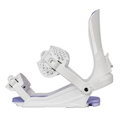 Vázání na snowboard Gravity Fenix white/lavender 2025