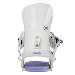 Vázání na snowboard Gravity Fenix white/lavender 2025