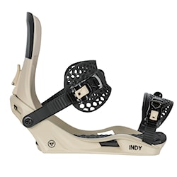 Vázání na snowboard Gravity Indy stone/black 2026