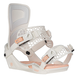 Vázání na snowboard Gravity Rise white 2026