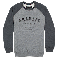 Gravity Jeremy Crew grey heather 2015/2016