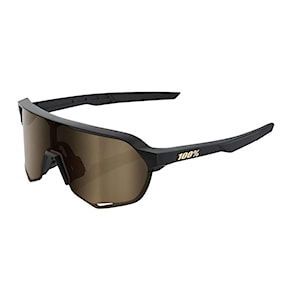 Bike okuliare 100% S2 matte black | soft gold mirror 2024