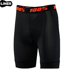 Bike Shorts 100% Youth Crux Liner Shorts black 2020