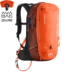 Avalanche Backpack ORTOVOX Avabag LiTRIC Freeride 28 desert orange 2025