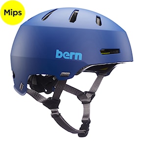 Bike Helmet Bern Macon 2.0 Mips matte blue wave 2022