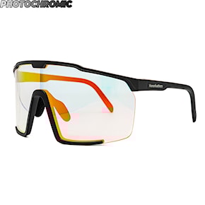 Bike brýle Horsefeathers Proton Photochromic matt black | mirror red 2026
