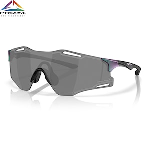 Bike okuliare Oakley Cybr Zero purple green colorshift | prizm black