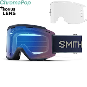 Bike Sunglasses and Goggles Smith Squad MTB XL midnight navy/sage brush | chromapop contrast rose flash+clear 2024