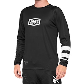 Bike jersey 100% R-Core Jersey black/white 2021