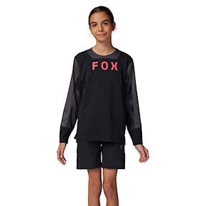 Bike dres Fox Youth Defend LS Jersey Taunt black 2024