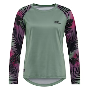 Bike dres Horsefeathers Deco LS iceberg green/hawaii 2026