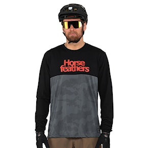 Bike koszulka Horsefeathers Fury Ls digital/flame 2022