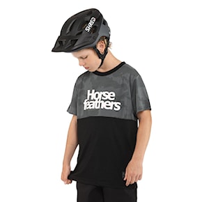 Bike koszulka Horsefeathers Fury Ss Youth digital/white 2022