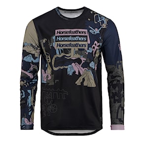 Bike dres Horsefeathers Quantum LS doodle 2026