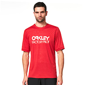 Bike koszulka Oakley Pipeline Trail red line 2021