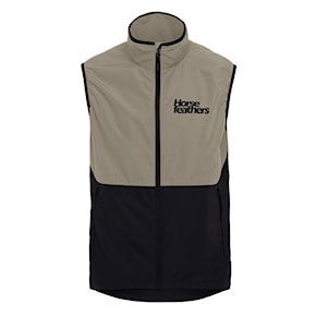 Bike vesta Horsefeathers Hill Vest taupe/black 2026