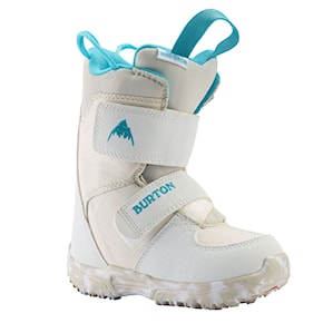 Topánky na snowboard Burton Mini-Grom white 2023/2024