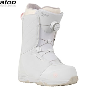 Boty na snowboard Gravity Aura Atop white 2026