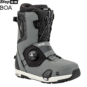 Snowboard Boots Nitro Profile TLS Step On charcoal 2025