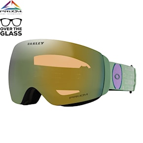 Snowboardové okuliare Oakley Flight Deck M fraktel jade | prizm sage gold iridium 2024