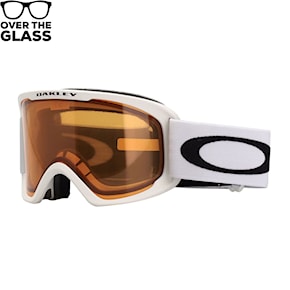 Snowboardové okuliare Oakley O-Frame 2.0 Pro L matte white | persimmon 2024