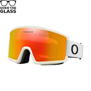 Gogle snowboardowe Oakley Target Line L matte white | fire iridium 2025