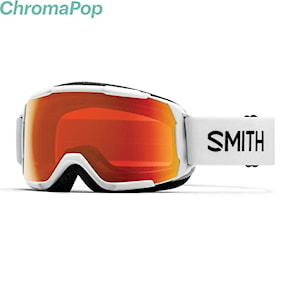 Snowboardové okuliare Smith Grom white | chromapop everyday red 2024
