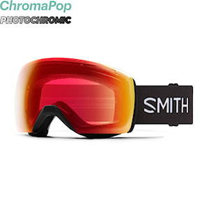 Snowboardové brýle Smith Skyline XL black | cp photochromic red mirror 2024