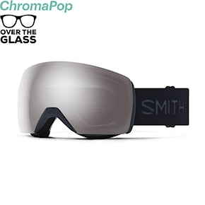 Snowboard Goggles Smith Skyline XL midnight navy | chromapop sun platinum mirror 2024