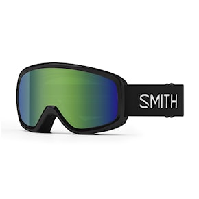 Snowboard Goggles Smith Snowday Jr black | green solx mirror 2024