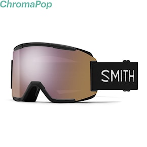 Snowboard Goggles Smith Squad black | chromapop everyday rose gold mirror + clear 2025