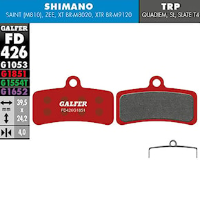 Brake Pads Galfer Advanced FD426 G1851 Shimano, Tektro, TRP