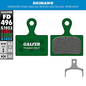 Brake Pads Galfer Pro FD293 G1554T Shimano, Tektro, TRP