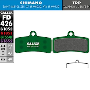 Brake Pads Galfer Pro FD426 G1554T Shimano, Tektro, TRP