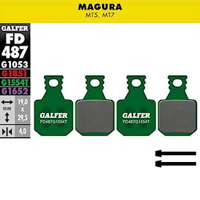 Klocek hamulcowy Galfer Pro FD487 G1554T Magura