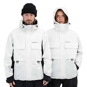 Bunda na snowboard Beyond Medals Cargo Jacket 2L white 2026