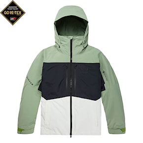 Snowboard Jacket Burton [ak] Gore Swash Jacket hedge green/stout white/true bla 2022/2023