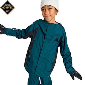 Kurtka snowboardowa Burton Kids Gore Shell deep emerald/true black 2025