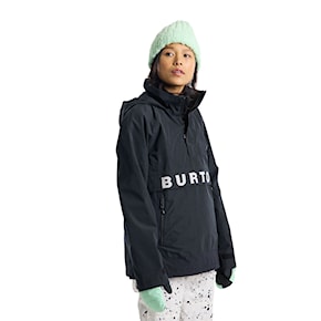 Bunda na snowboard Burton Wms Frostner Anorak true black/stout white 2025