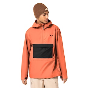 Snowboard Jacket Oakley Divisional RC Shell Anorak soft orange 2024